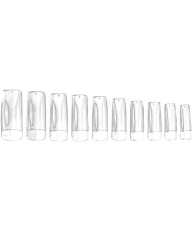 CLSSLVVBN 1 Set False Nail Elegant Full Coverage Shape Manicure Stickers Strong Adhesion Unique Design Half Paste Natural Paster Type 2 - Buy Online on GoSupps.com