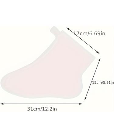 Lot de 200 protections de bain en cire de paraffine avec autocollants couvre-pieds en plastique pais sacs th rapeutiques jetables pour spa p dicure traitement la cire chaude chaussures d'essai One size fits all - Buy Online on GoSupps.com
