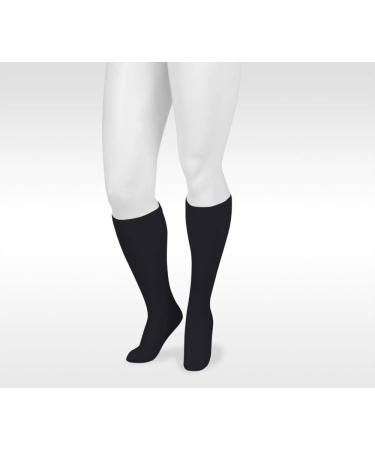 Juzo 4700 15-20mmhg Casual Basic Support Compression Socks (3 (III) Black) 3 (III) Black