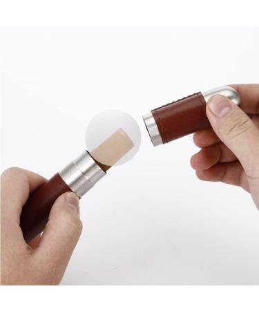 Cigar Case Tube Thickened Stainless Steel Portable Carrying Cigar Box Single Cigar Holder for Travel - Buy Online on GoSupps.com