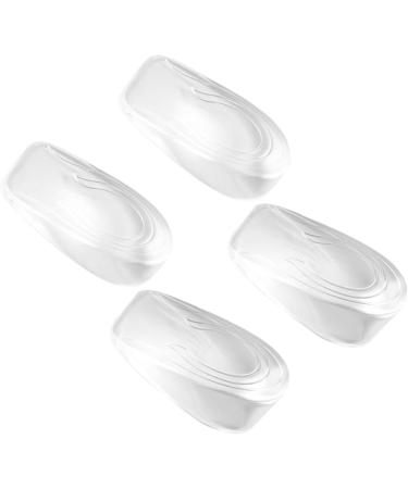 FOMIYES Heightening Insoles - 8 Pairs of Silicone Gel Heel Lift Pads for Women & Men - Invisible Comfort & Support - Buy Online on GoSupps.com