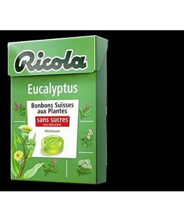  Ricola Ricola - Swiss Eucalyptus Herbal Sweets Sugar-Free with Sweeteners - 50g - Pack of 4 - Price Per Pack - Fast Delivery in Metropolitan France within 3 Business Days - Buy Online on GoSupps.com