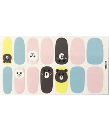 dijiusidy Nail Art Stickers Self-Adhesive Fingernail Decal with Strap Glue DIY Art Decor Full Cover Manicure Kits for Women Girls YMX217 - Buy Online on GoSupps.com