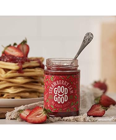 Sweet Strawberry Jam - Keto Friendly, No Added Sugar, Vegan & Gluten Free - 12 oz by Good Good - Buy Online on GoSupps.com