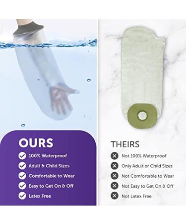 Waterproof Cast Cover Arm for Kids | Reusable Broken Arm Protector Sleeve - Child Size S - Buy Online on GoSupps.com