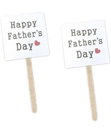 PRETYZOOM 25pcs Cupcakes Decor Cake Topper for Fathers Day Cake Picks Party Cake Picks Father's Day Cupcake Toppers Party Cake Topper Father's Day Cake Picks Top Hat Paper Cup - Buy Online on GoSupps.com