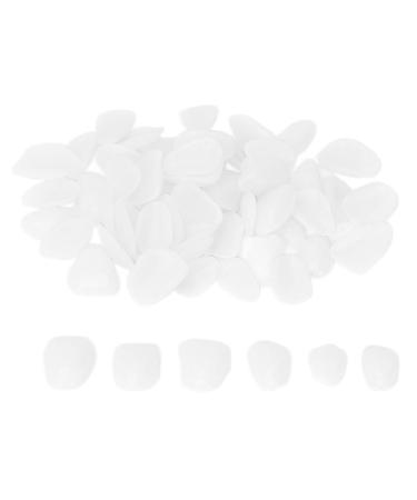 50 pieces of temporary tooth repair set. Formable artificial teeth and multi -purpose false teeth dentures to fill it even filling of missing multi -purpose false teeth