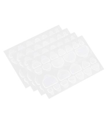 Beaupretty 10 leaves nail glue tapes nail sticker tool Clear nail tape self-adhesive manicure tab jelly double sticker toenails tips incorrect adhesive label double-sided
