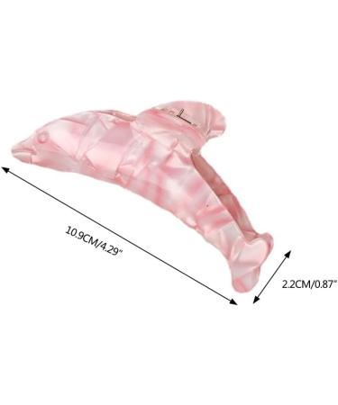 hgnxa Ins Style Elegant Dolphin Shape Woman Ponytail Hair Clip Delicate Jaw Clip -slip Shower Wash Face Hair Accessories 2 - Buy Online on GoSupps.com