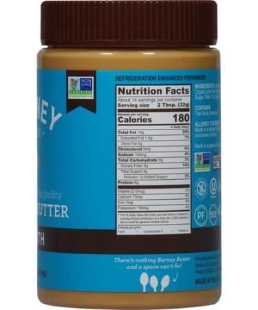Barney Butter Smooth Almond Butter (1x16 OZ) - Buy Online on GoSupps.com