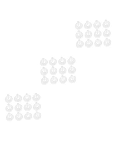 FOMIYES 36 Pcs Front Pad Toe Cushions Pad for Sandals Clear Toe Protectors Toe Protection Cushions Tong Sandals Toe Guards Toe Grip Pads Adhesive Sandals Toe Pads Gel Toe Guards