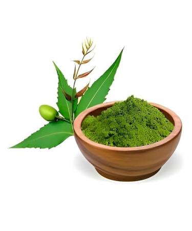 Orzanik Neem Leaves Powder | 150 GMS Neem Powder for Skin | Neem Leaf Powder | Dried Neem Leaves Powder for Hair Growth