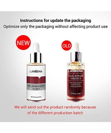 LANBENA Nail Repair Essence - Nail Repair Treatment for Damaged Nails - Protect, Cure and Restore Your Nails - 12ml - Buy Online on GoSupps.com
