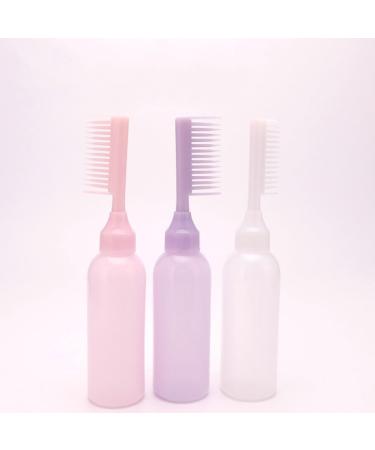 OUNONA 3pi ces Flacons Applicateurs de Teinture Capillaire avec Peigne pour Racines pour Coloration Domicile et Soins de Beaut  - Buy Online on GoSupps.com