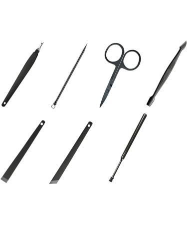 15 in 1 Stainless Steel Nail Clippers Pedicure Set Nail Scissors & Eyebrow Grooming Kit Nail Care Travel Tools Kit for Men Women - Buy Online on GoSupps.com