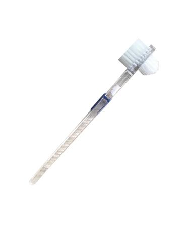 Partykindom 2st cleaning brush toothbrush for false teeth on both sides prosthesis cleaning device prosthesis brush double -sided toothbrush false toothbrush clean yangzhou
