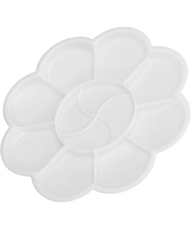 ZJchao White Paint Palette Makeup Lipstick Color Mixing Bowl Art Supply - Buy Online on GoSupps.com