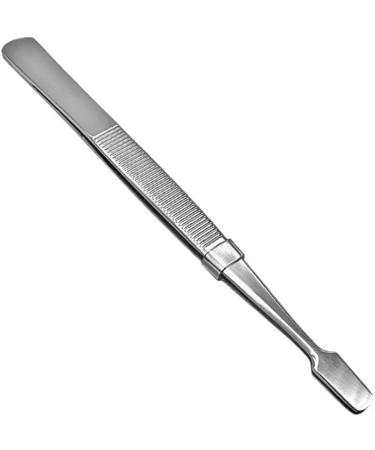 Leadigol Flat Mouth Eyelashes Tweezers Precision Stamp Philatelic Tool False Eyelashes Applicator Eyebrow Pinch Professional Stainless Steel for Women Eyelash Grafting Makeup Tools - Buy Online on GoSupps.com