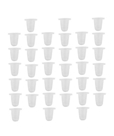 Healeved Godets D'encre Silicone Souple pour Tatouage 200 Pi ces Grand Format tanches Professionnels Salon Beaut Pigment Semi-permanent