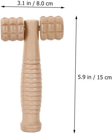 Gleavi Gua Sha Massage Tools - Facial & Head Massager Wood Roller & Board for Relaxation - International Shipping Available - Buy Online on GoSupps.com