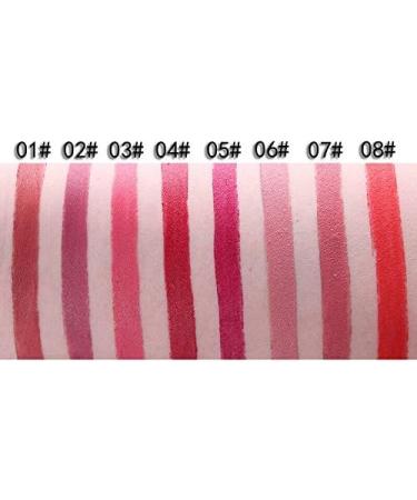 Miss Rose Long-lasting Lip Liner Matte Lip Pencil Waterproof Moisturizing Lipsticks Makeup Contour Cosmetics 02 Sweetgirl - Buy Online on GoSupps.com