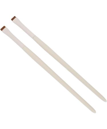 Eyeliner Makeup Brush Eyebrow Concealer Brushes Ultra Thin 2pcs Defining Shaping for Cosmetic - Buy Online on GoSupps.com