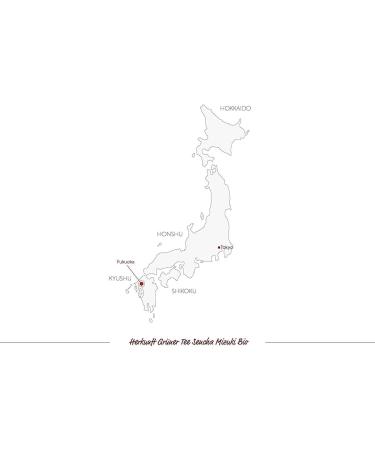  ORYOKI Japanese Sencha Mizuki Green Tea Certified Organic Super Premium Ombre 50g Loose Leaf Unflavored Fukuoka Prefecture Kyushu Island South Korea. With a strong and clear aroma. - Buy Online on GoSupps.com