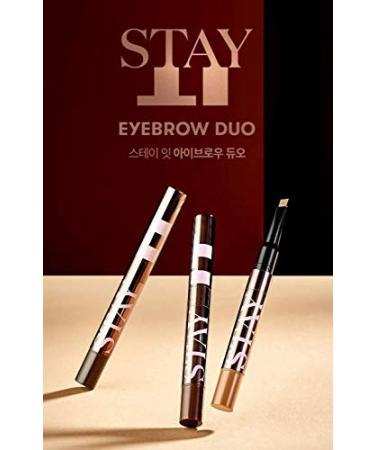 VT X BTS Stay It Eyebrow Duo #03 Light Brown 0.2 g + 2.5 ml