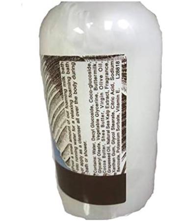 Greenwich Bay Ocean Pure Foaming Milk Bath 16 oz - Buttermilk, Shea Butter, Cocoa Butter - Buy Online on GoSupps.com