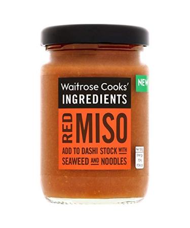 Waitrose Cooks' Ingredients Red Miso to add to Dashi broth with seaweed and noodles 1 x 100 g