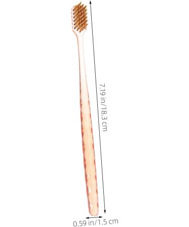 Beavorty 12-Pack Crystal Handle Toothbrushes for Gum & Implant Care | Light Wear-Resistant Oral Hygiene | Manual Crystal Brush Box - Buy Online on GoSupps.com