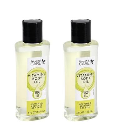 Personal Care Vitamin E Body Oil 4 oz. (Pack of 2)