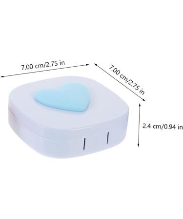 Goohochy Contact Lens Container | Small Cosmetic Clinic Case | Colored Lens Box Set & Removal Tool | Travel-Friendly PP Frame - Buy Online on GoSupps.com