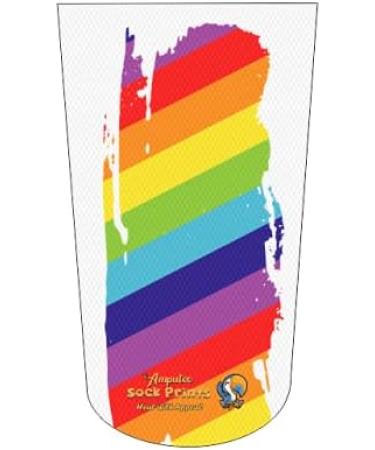 Buy Heal with Appeal Rainbow Splatter Amputee Stump Sock - 3Ply Comfort for International Shipping - Buy Online on GoSupps.com