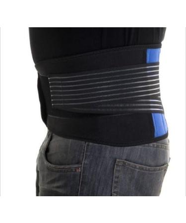 SUAVER BUTH GURT Back Support Belt - Adjustable Lumbar Support for Sciatica Relief - Black XXL (40-44) for Men & Women - International Shipping Available - Buy Online on GoSupps.com