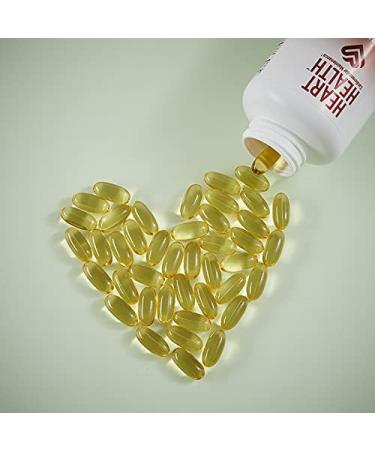 Heart Health Essential Omega III Fish Oil with Vitamin Helps Maintain Normal Cholesterol Levels EPA and DHA Help Support Brain Function Supports Cardiovascular and Immune Health Market America (60 Servings) - Buy Online on GoSupps.com