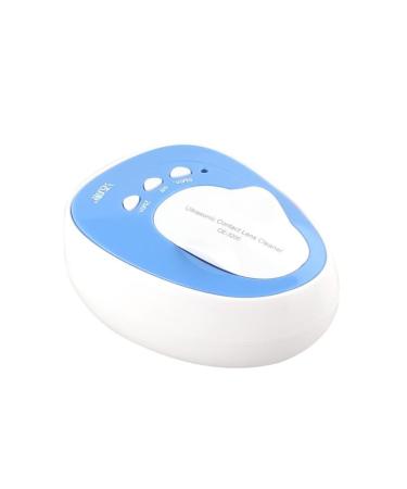 Kowellsonic CE-3200 Mini Ultrasonic Contact Lens Cleaner Kit Daily Care Fast Cleaning New (Label)-Blue
