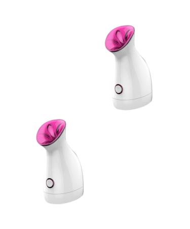 Healeved 2pcs Facial Care Steamer Handy Mist Face Steamer Sprayer Facial Spa Steamer Facial Steamer
