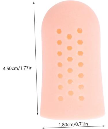 Healeved 20pcs Silicone Toe Sleeves - Toe Protector for Anti-Cracking and Corns Care - Buy Online on GoSupps.com