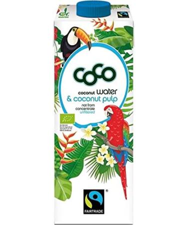 ORGANIC UNFILTERED COCONUT WATER 1 l - COCO (DR. MARTINS)