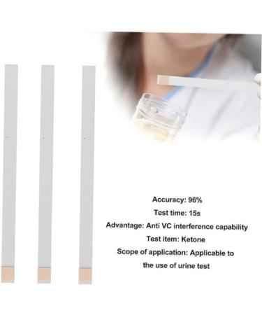 100 Count Keto Diet Testing Strips for Accurate Urinalysis - Reliable Results with VC Resistance Ketone Reagent Strips - Buy Online on GoSupps.com