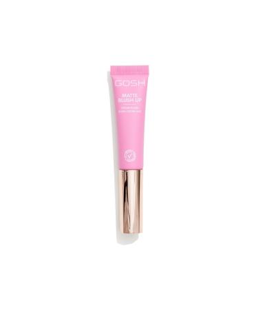 Gosh Cream Blush Matte Blush-Up I Liquid Blush For a matt fresh finish i silky cream rouge with built-in sponge for on the way IFUMFUMFREU allergy-certified & vegan i 001 hot pink