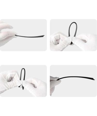 RiJpex Universal Glasses Leg & Ear Hook Holder - Black TR90 Replacement Arms | Glasses Repair Kit - Buy Online on GoSupps.com