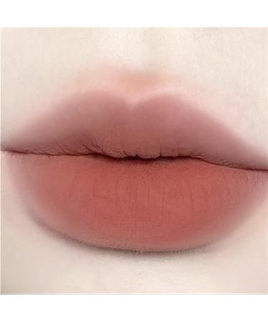 BADALO Velvet Mist Water Mist Lip Mud Soft Silky Matte Matte Vegan White NonStick Lip Gloss Lip Glaze Lipstick Color 2 Caramel Orange Apricot - Buy Online on GoSupps.com