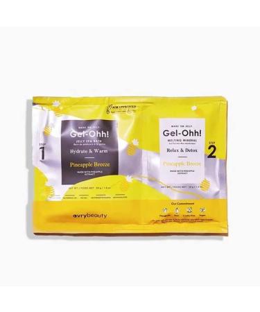 AvryBeauty Gel-Ohh! Jelly Spa Bath Pineapple Breeze 1 pack