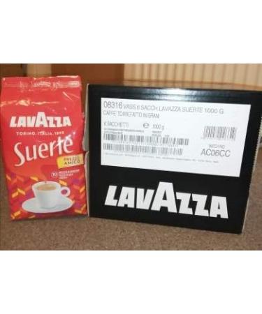 Lavazza Suerte Caf Bo te de 6 x 1000 g - Buy Online on GoSupps.com