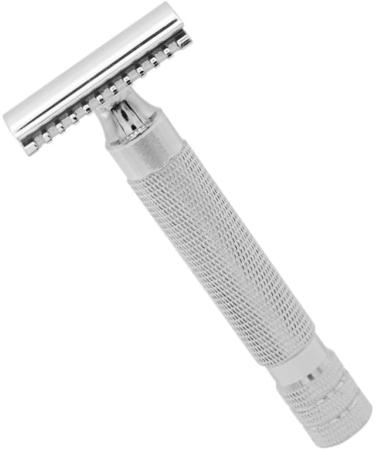 Magiclulu 2ST Wooden Men's Razor - Stainless Steel Double Edge Shaver for Beard & Hair | Premium Solid Wood Design - Buy Online on GoSupps.com