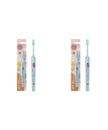 TEPE Mini Toothbrush with hardness Xsoft color-sorted 1 piece (pack of 2)