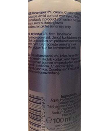 Refectocil SET - Pure Black Cream Hair Dye + Creme Oxidant 3% 3.4oz + Mixing Dish + Mascara Brush - Buy Online on GoSupps.com