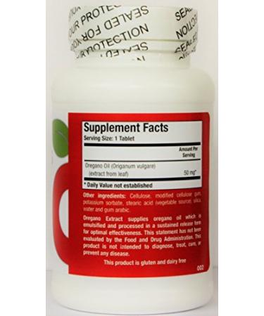 Omnivits Oregano Extract Micro  Emulsion SR | 50mg Emulsified Oregano Oil from Leaf| Carvacrol Thymol | Powerful Antioxidant | Sustained Release | 120T